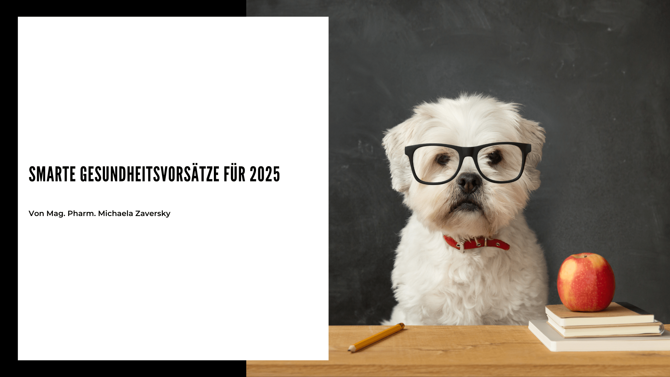Smarte Gesundheitsvorsätze für 2025 - Apotheke Zaversky