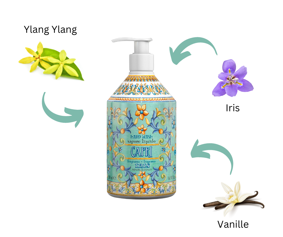 flüssige Handseife - Iris of Capri, Rudy - Kosmetika - Apotheke Zaversky