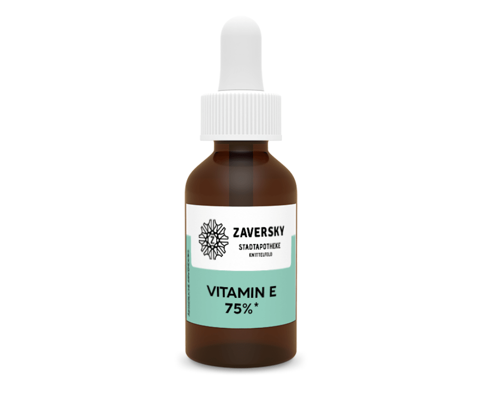 Vitamin E 75% konzentrierter AKTIVSTOFF in Tropfen CareZ - Kosmetika - Apotheke Zaversky