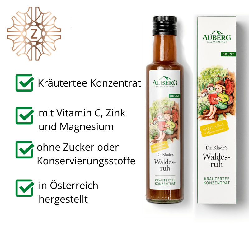 Waldesruh - Kräutertee Konzentrat - Hausapotheke - Apotheke Zaversky