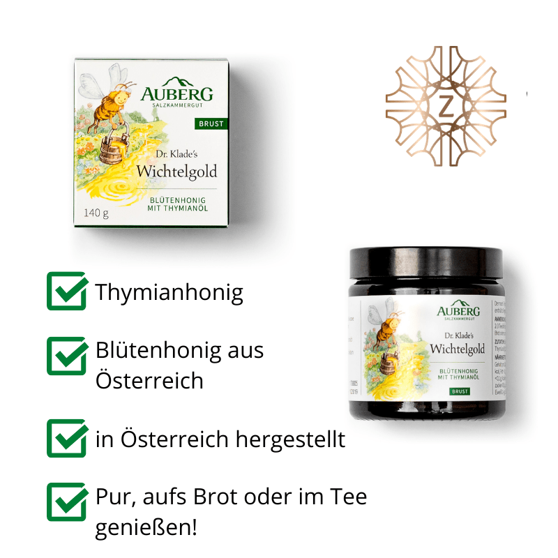 Wichtelgold - Thymianhonig - Hausapotheke - Apotheke Zaversky