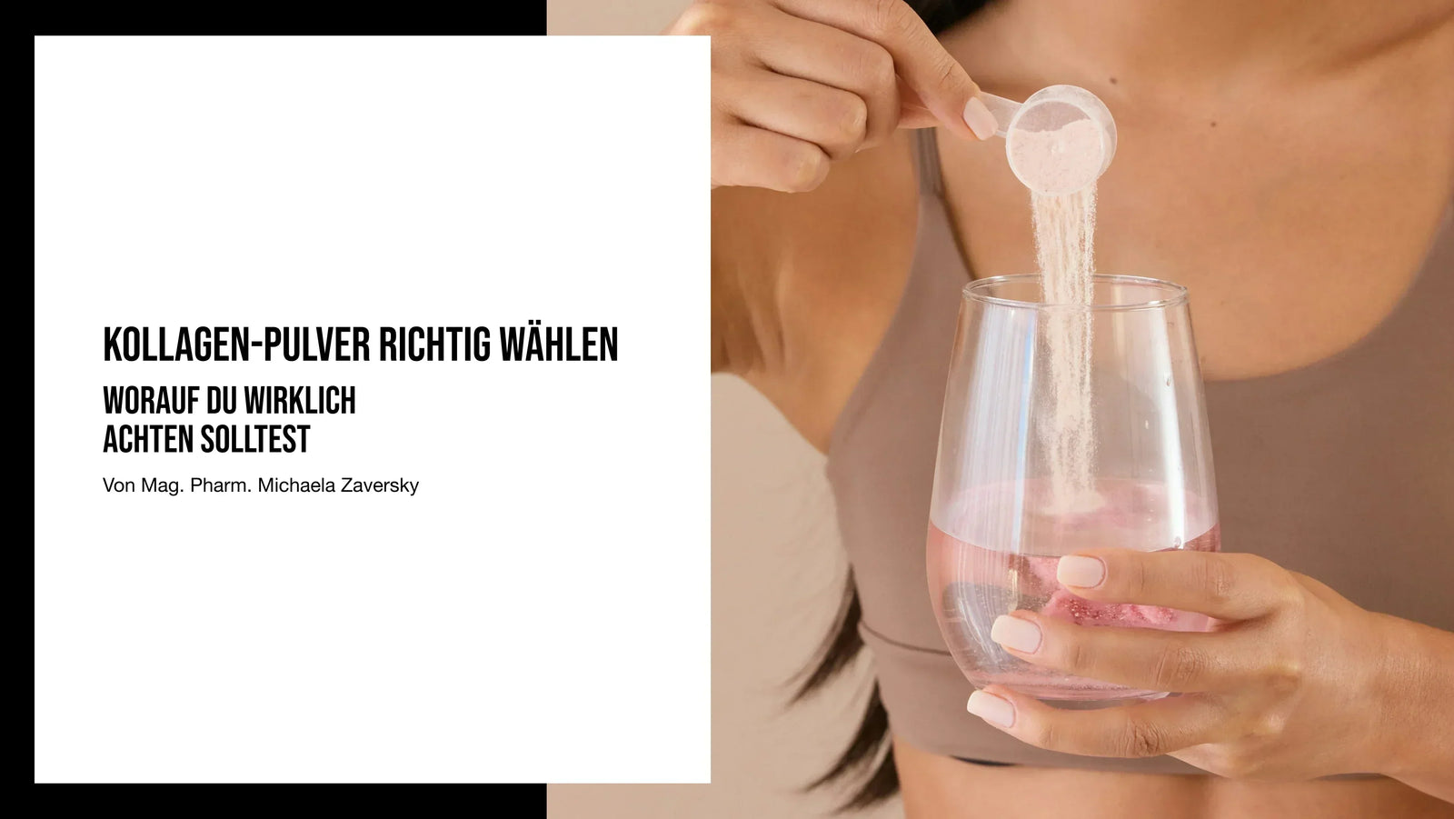 Kollagen Pulver richtig wählen – worauf du wirklich achten solltest