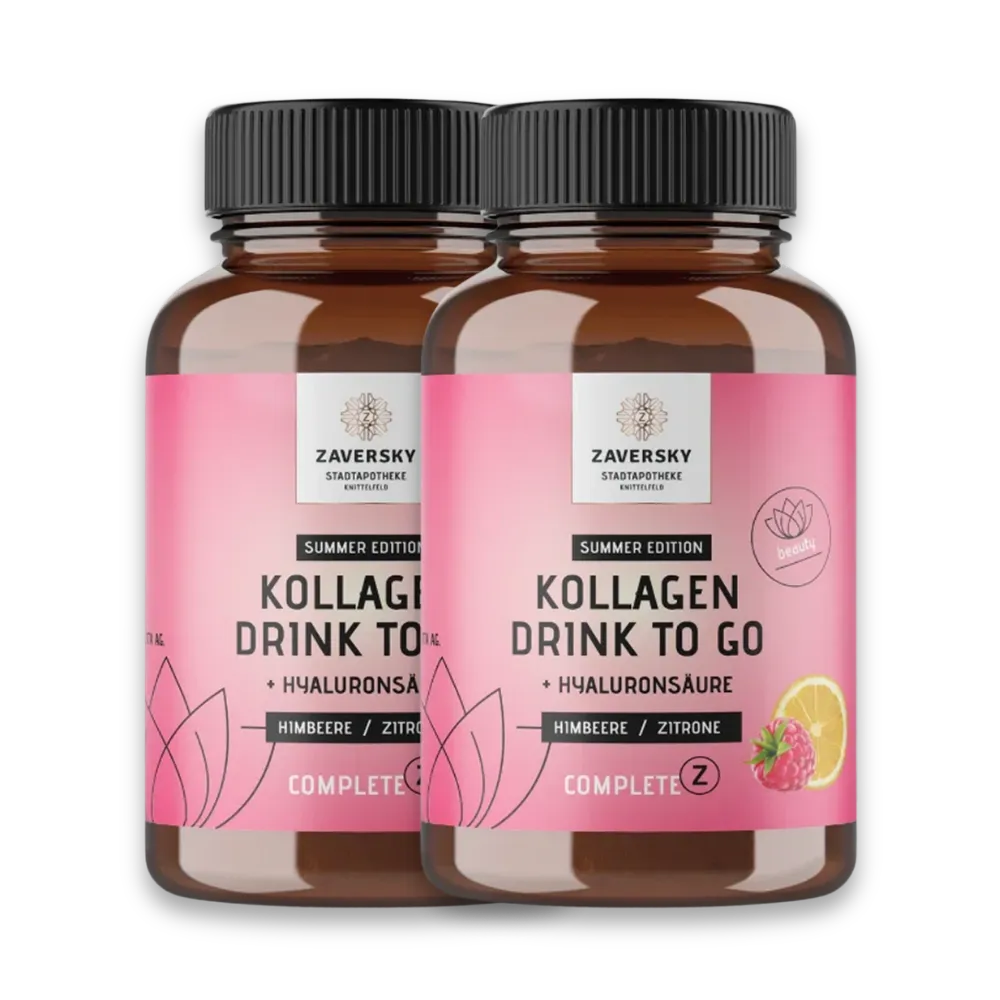 Kollagen Drink to Go – Himbeer/Zitrone