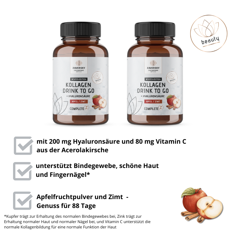 Kollagen WINTER EDITION Apfel/Zimt bei Apotheke Zaversky