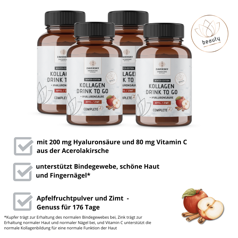 Kollagen WINTER EDITION Apfel/Zimt bei Apotheke Zaversky