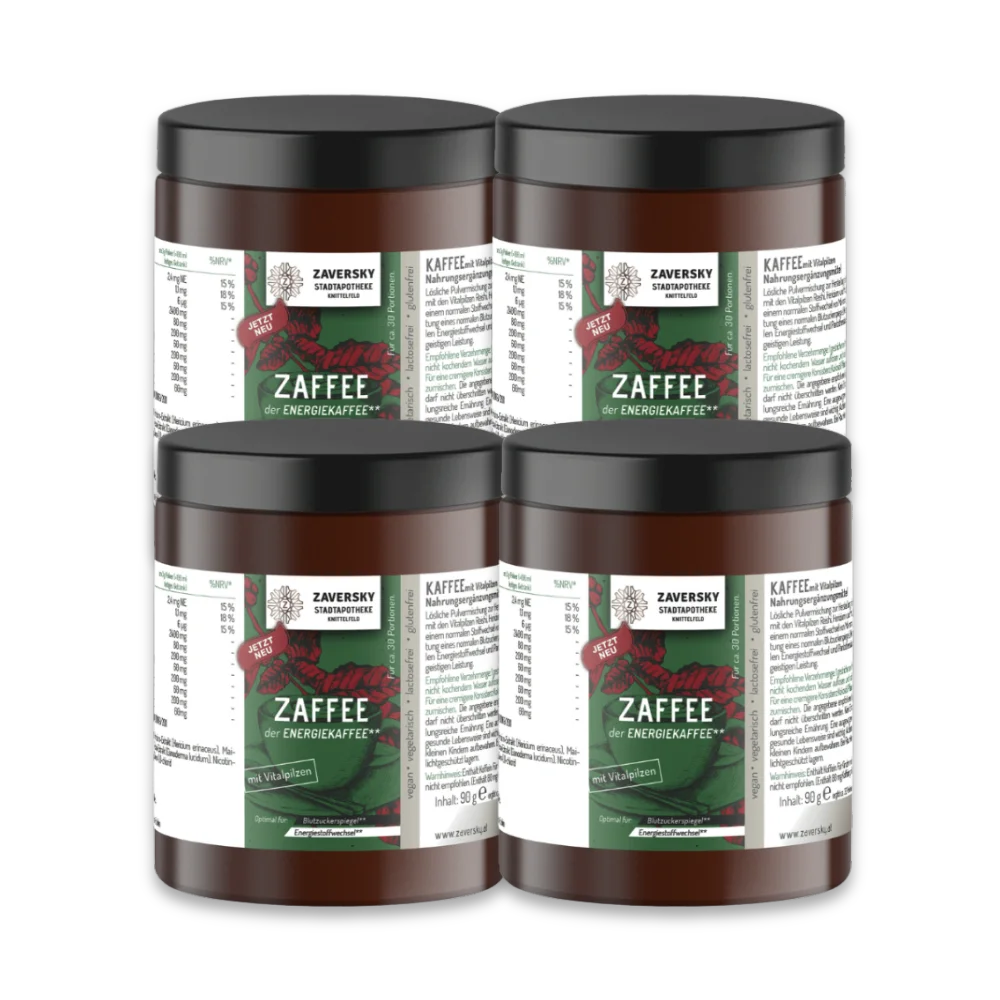 Zaffee – Energiekaffee mit Vitalpilzen