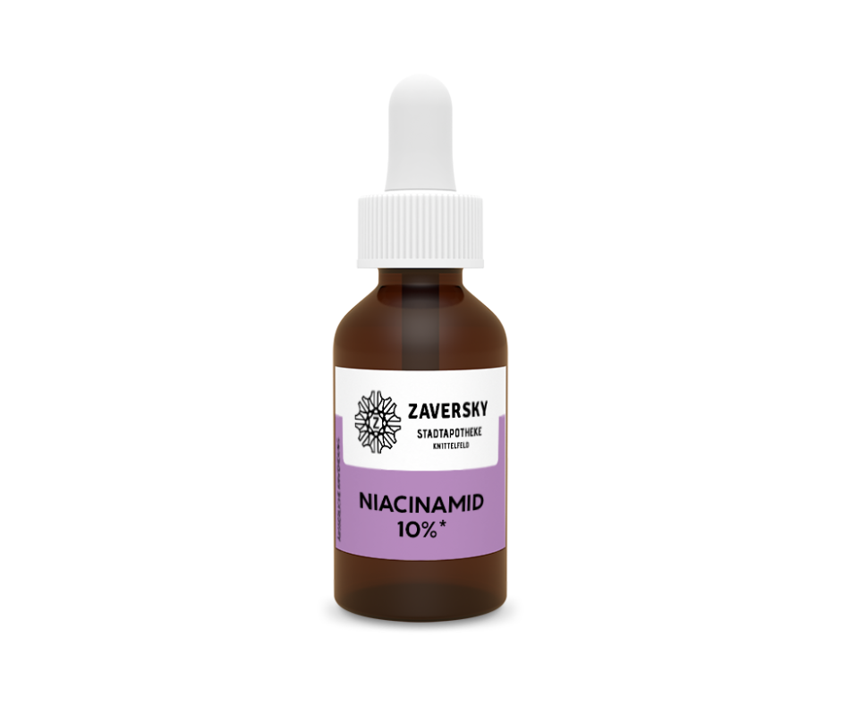 Niacinamid 10% - verfeinertes Hautbild bei Apotheke Zaversky