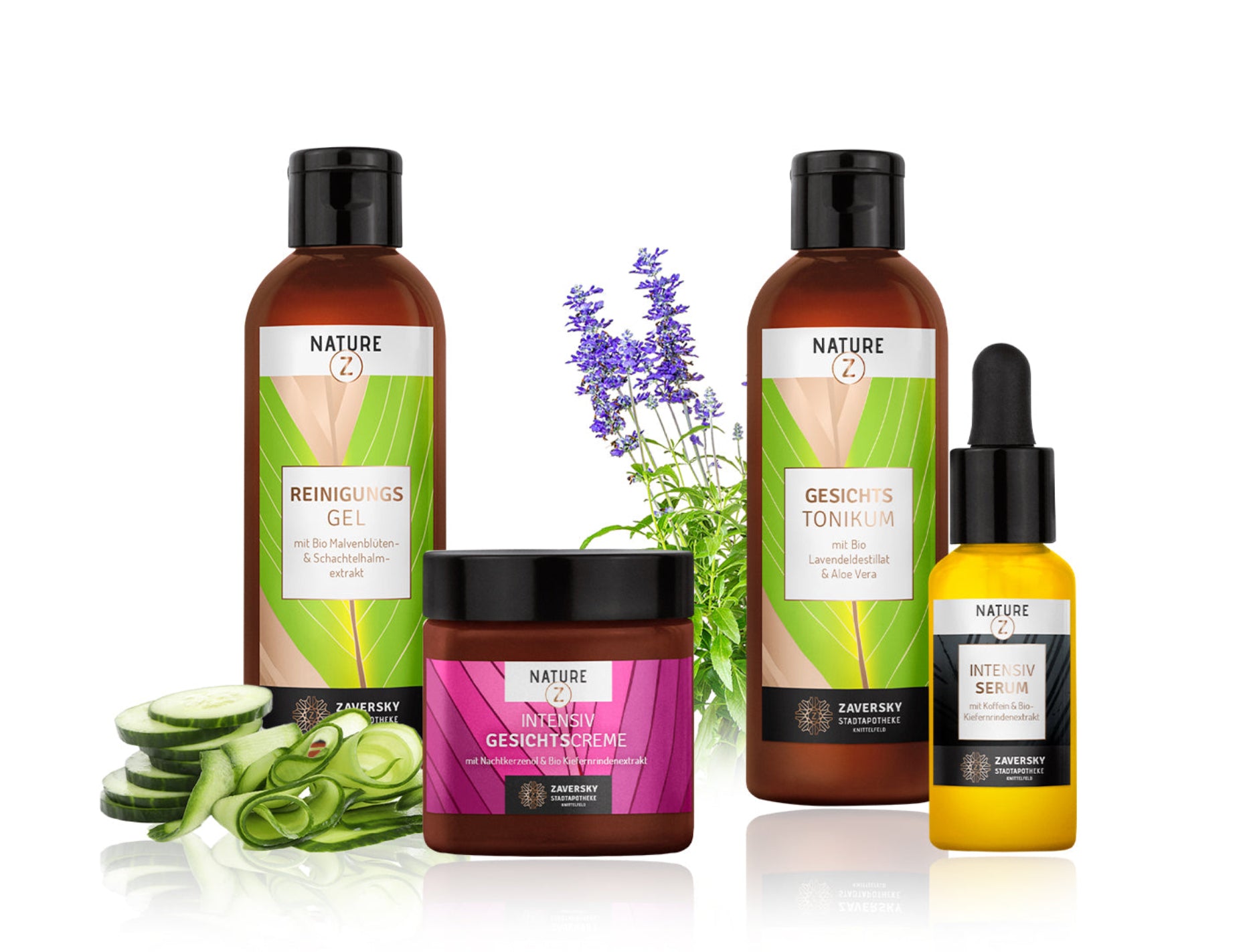 NatureZ Gesichtspflegeset für trockene, sensible Haut bei Apotheke Zaversky