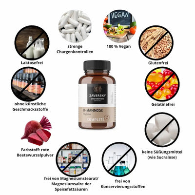 CompleteZ D - Mannose mit Cranberry & Zink - Pulver - Nahrungsergänzung - Apotheke Zaversky