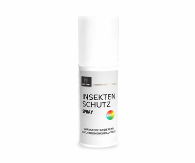 Zaversky Insektenschutz Spray Kids in weißer Sprühflasche, Wirkstoff basierend auf Zitroneneukalyptus, Vorderansicht
