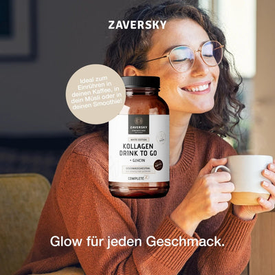 Kollagen Drink to Go "White Edition" (52 Portionen, geschmacksneutral) - Nahrungsergänzung - Apotheke Zaversky