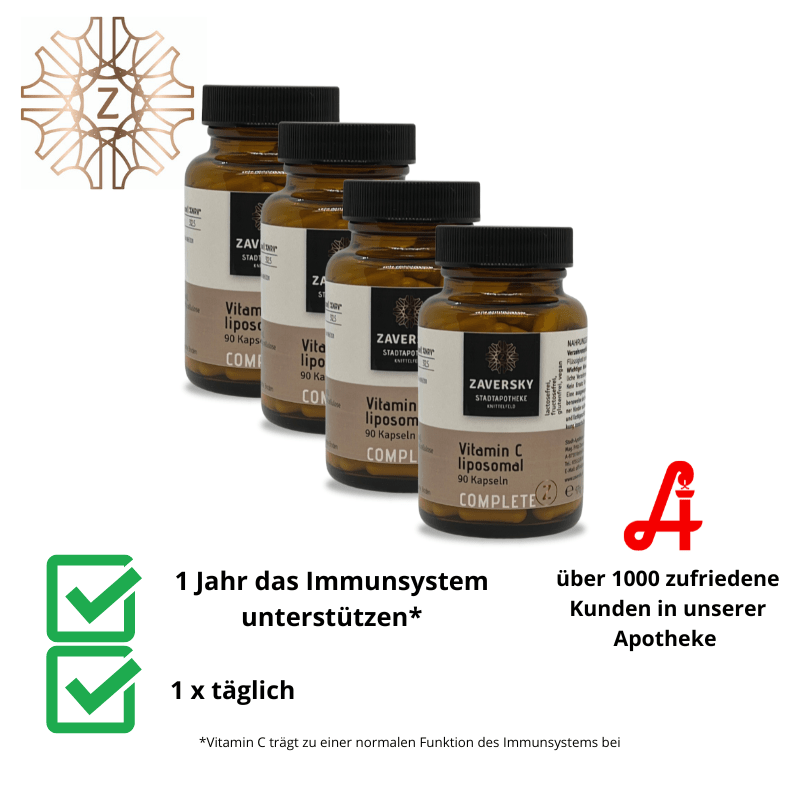 liposomales Vitamin C - die gesunde Basis ihres Immun - & Nervensystems - Nahrungsergänzung - Apotheke Zaversky
