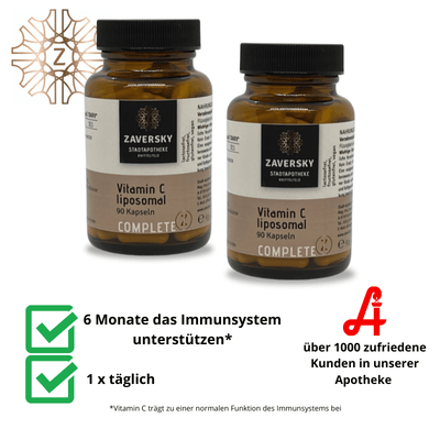 liposomales Vitamin C - die gesunde Basis ihres Immun - & Nervensystems - Nahrungsergänzung - Apotheke Zaversky