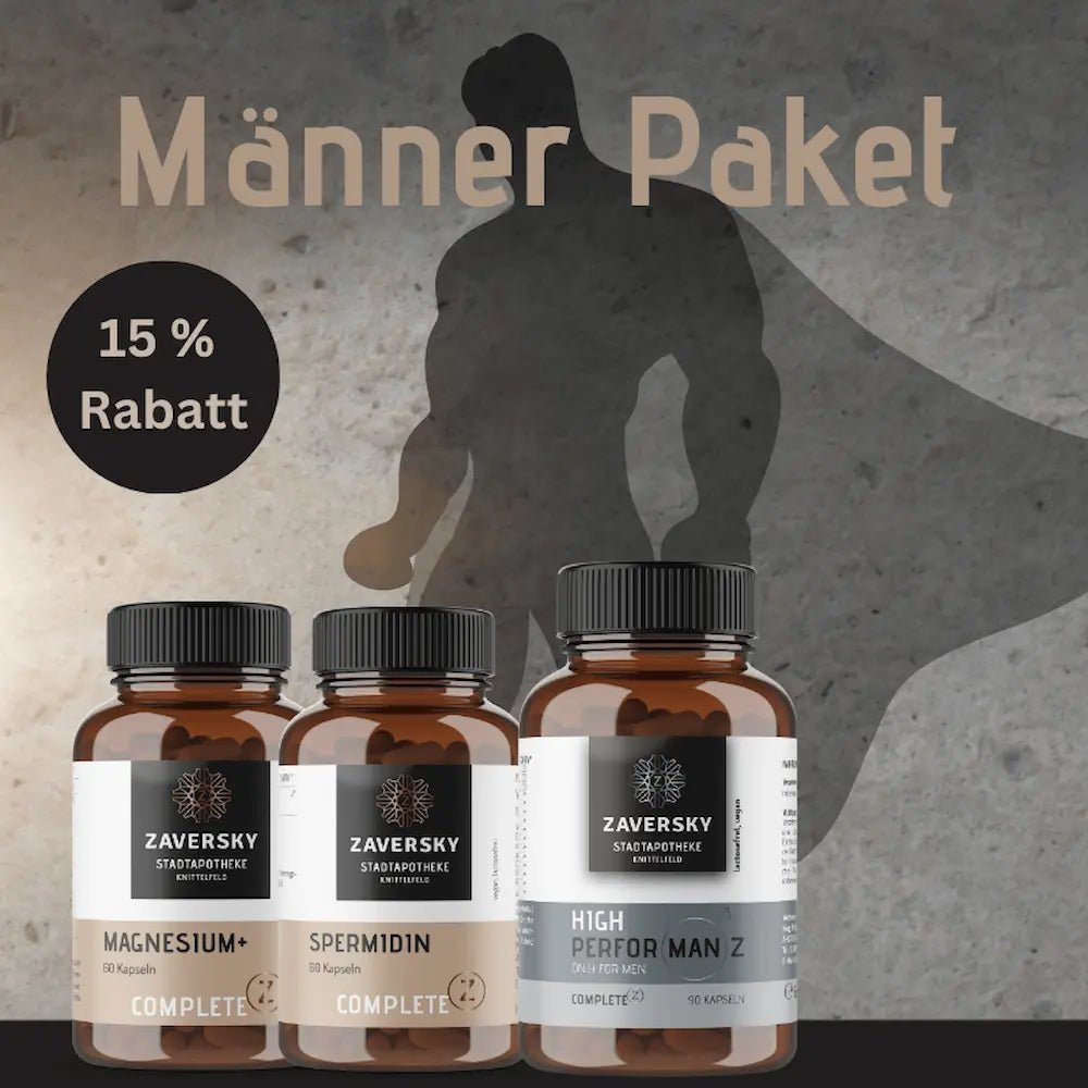 Männerpaket - Must - Haves für SuperMENz - Apotheke Zaversky