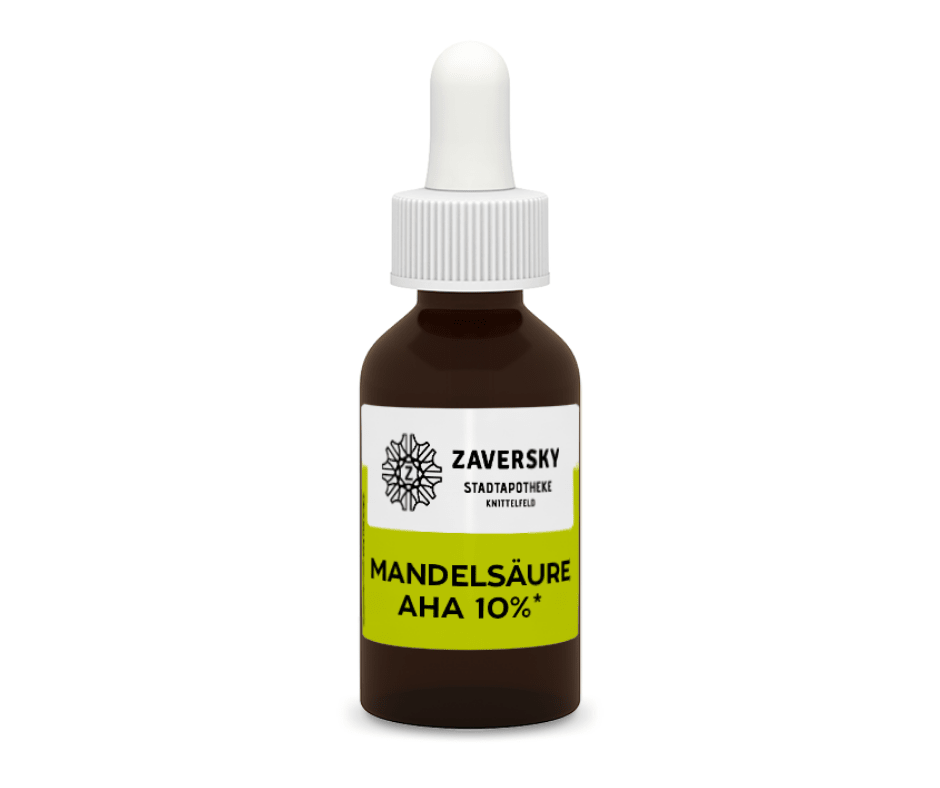 MANDELSÄURE AHA 10% konzentrierter AKTIVSTOFF in Tropfen CareZ - Kosmetika - Apotheke Zaversky