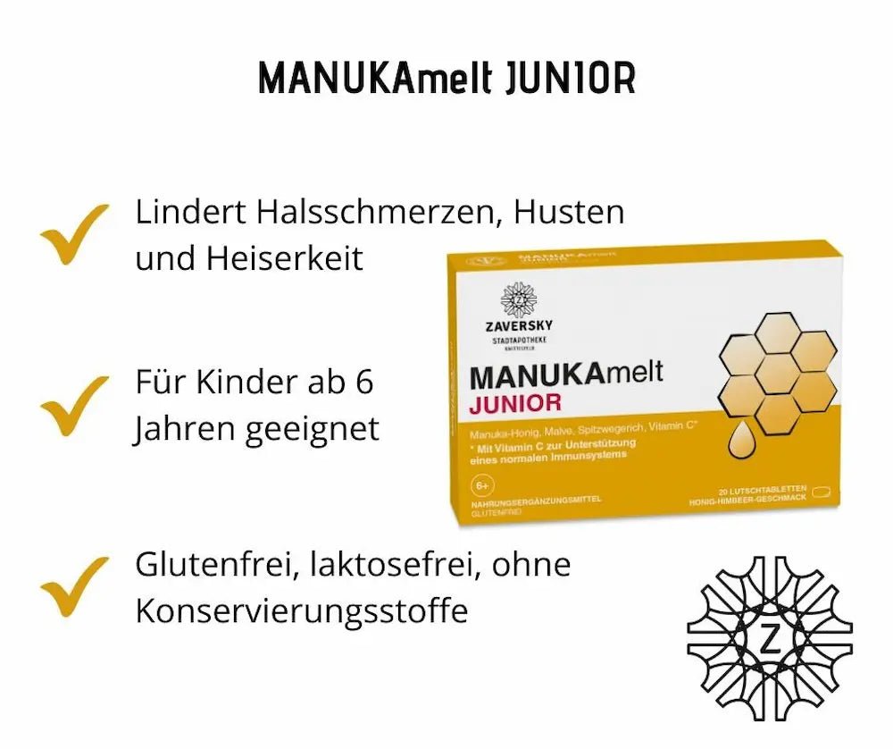 MANUKAmelt - Nahrungsergänzung - Apotheke Zaversky