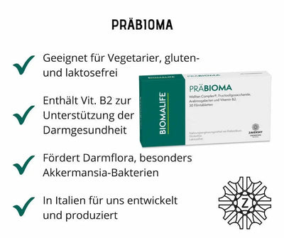 PRÄBIOMA - Nahrungsergänzung - Apotheke Zaversky