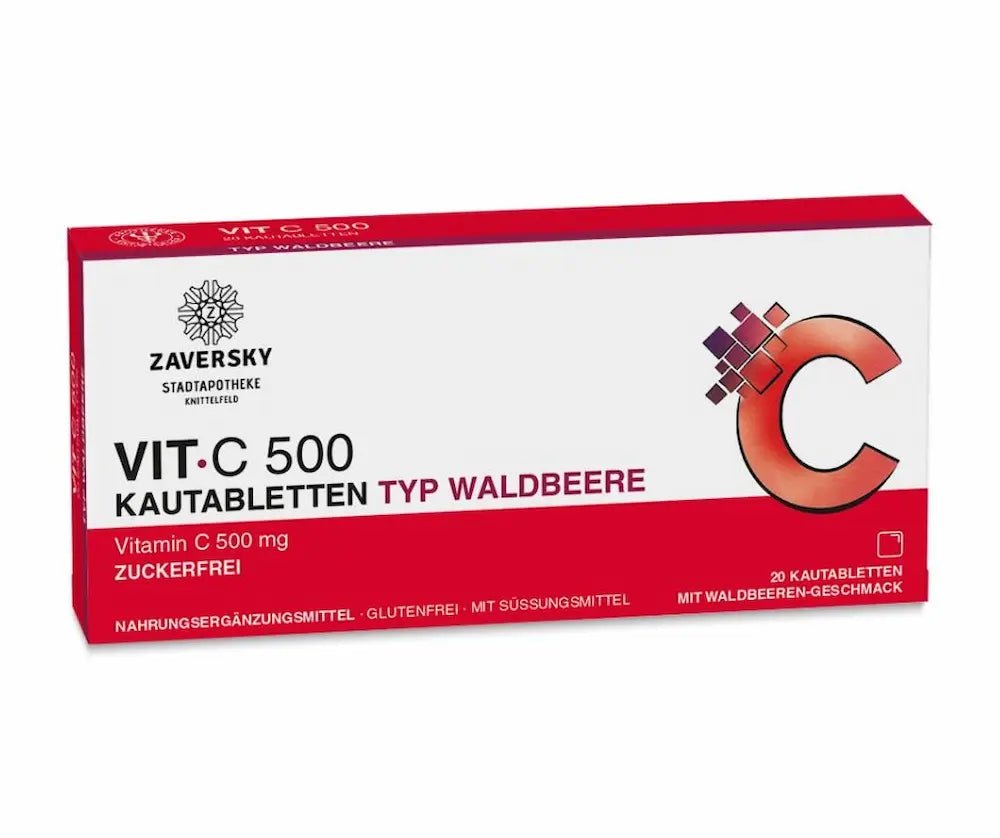 VIT•C 500 - Typ Waldbeere - Nahrungsergänzung - Apotheke Zaversky