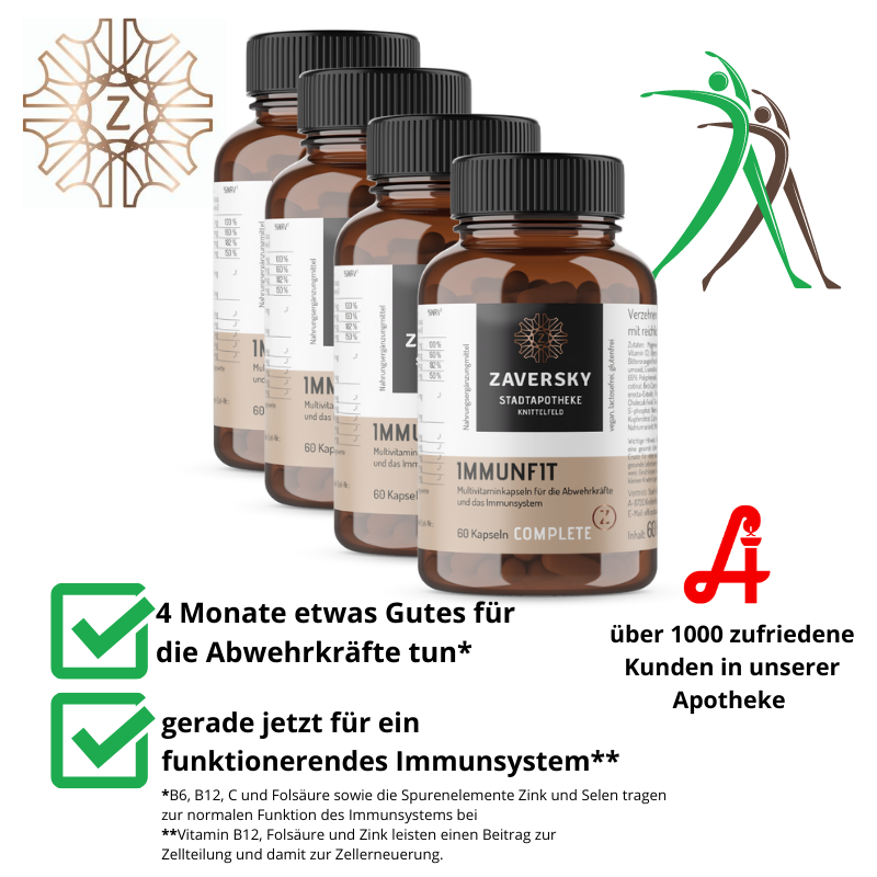 Immunfit - für die Abwehrkräfte und das Immunsystem bei Apotheke Zaversky