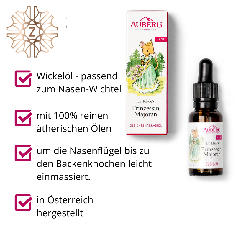 Prinzessin Majoran - Wickelöl für den Nasen-Wichtel bei Apotheke Zaversky