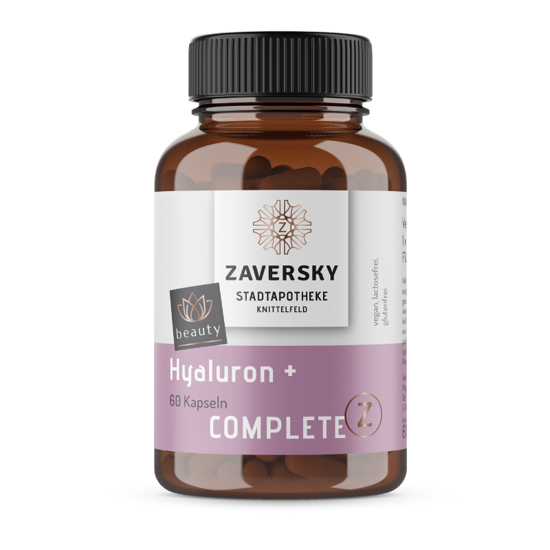 Hyaluron + Kapseln mit Zink & Aronia - vegan & rein bei Apotheke Zaversky