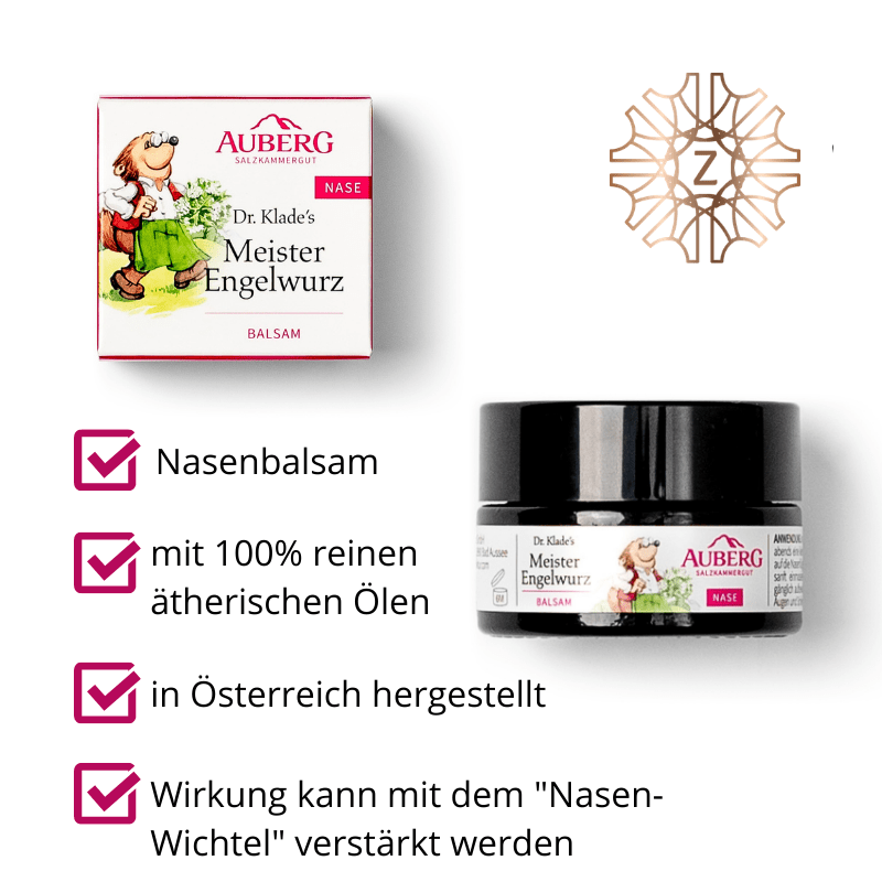 Meister Engelwurz - Nasenbalsam - Hausapotheke - Apotheke Zaversky