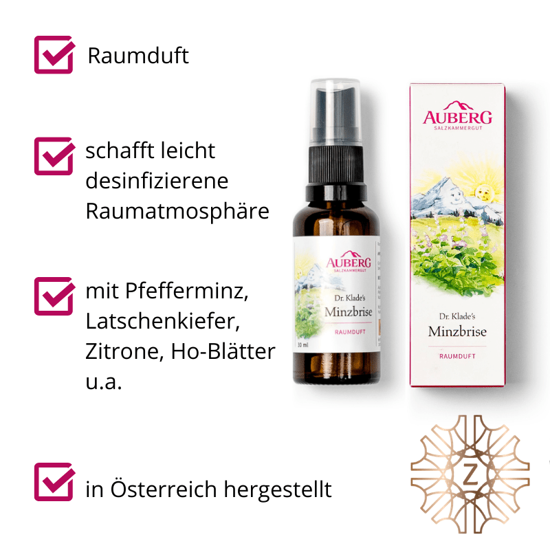Minzbrise - Raumduft - Hausapotheke - Apotheke Zaversky
