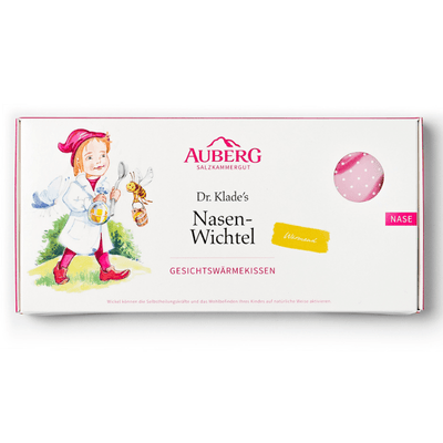 Nasen - Wichtel - Wickel bei Schnupfen - Gesichtswärmekissen - Pink - Hausapotheke - Apotheke Zaversky