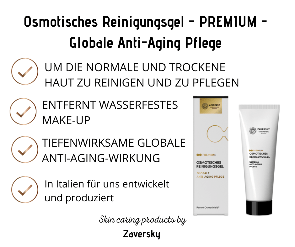 Osmotisches Reinigungsgel - PREMIUM - Globale Anti - Aging Pflege CareZ - Kosmetika - Apotheke Zaversky