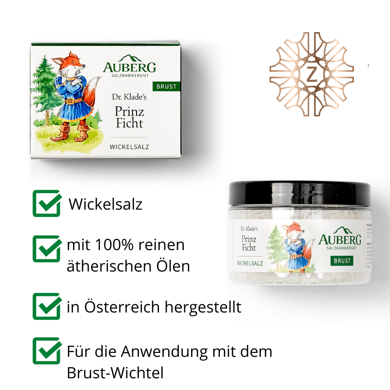 Prinz Ficht - Wickelsalz - Hausapotheke - Apotheke Zaversky