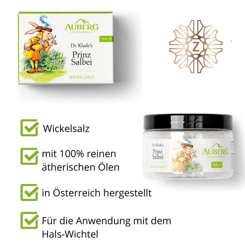 Prinz Salbei - Wickelsalz - Hausapotheke - Apotheke Zaversky