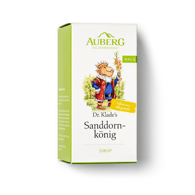 Sanddornkönig - Sirup mit Sanddornsaft und Propolis - Hausapotheke - Apotheke Zaversky