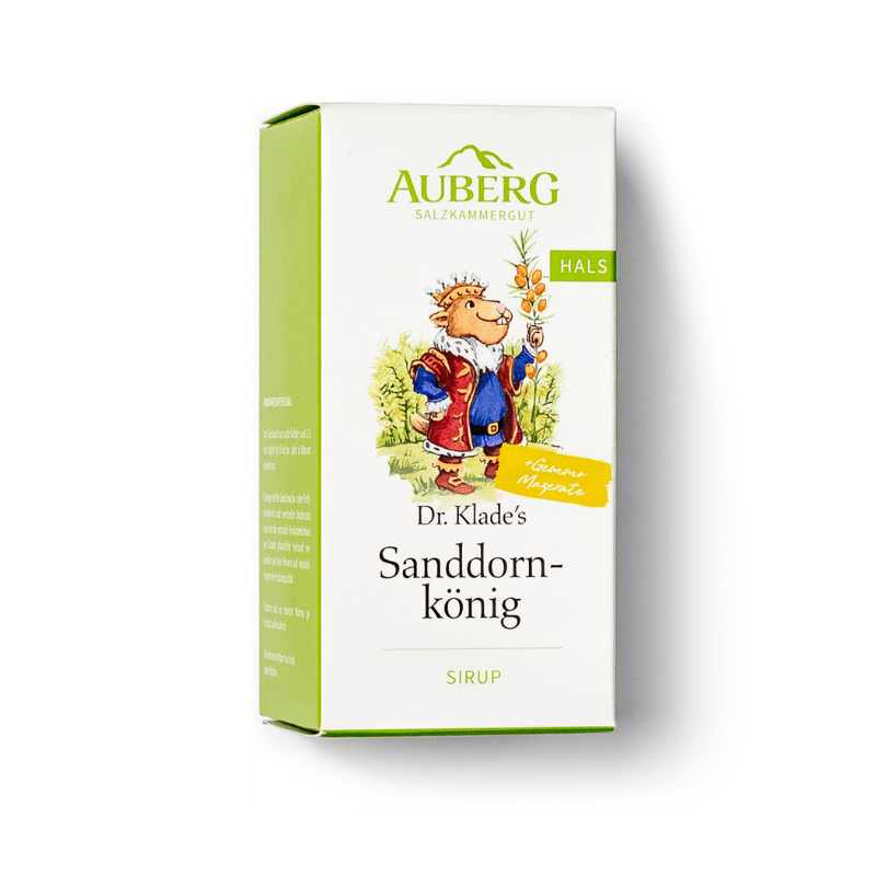 Sanddornkönig - Sirup mit Sanddornsaft und Propolis - Hausapotheke - Apotheke Zaversky